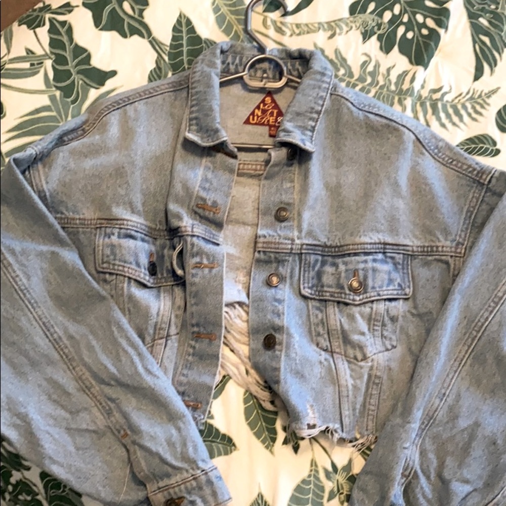 Cropped Jean Jacket